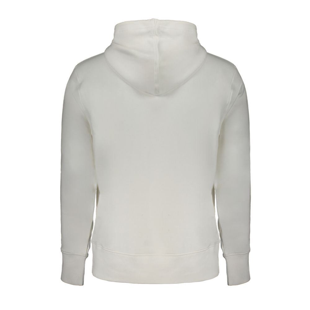 Calvin Klein White Cotton Men Sweater Calvin Klein