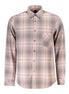 Hugo Boss Pink Cotton Men Shirt Hugo Boss