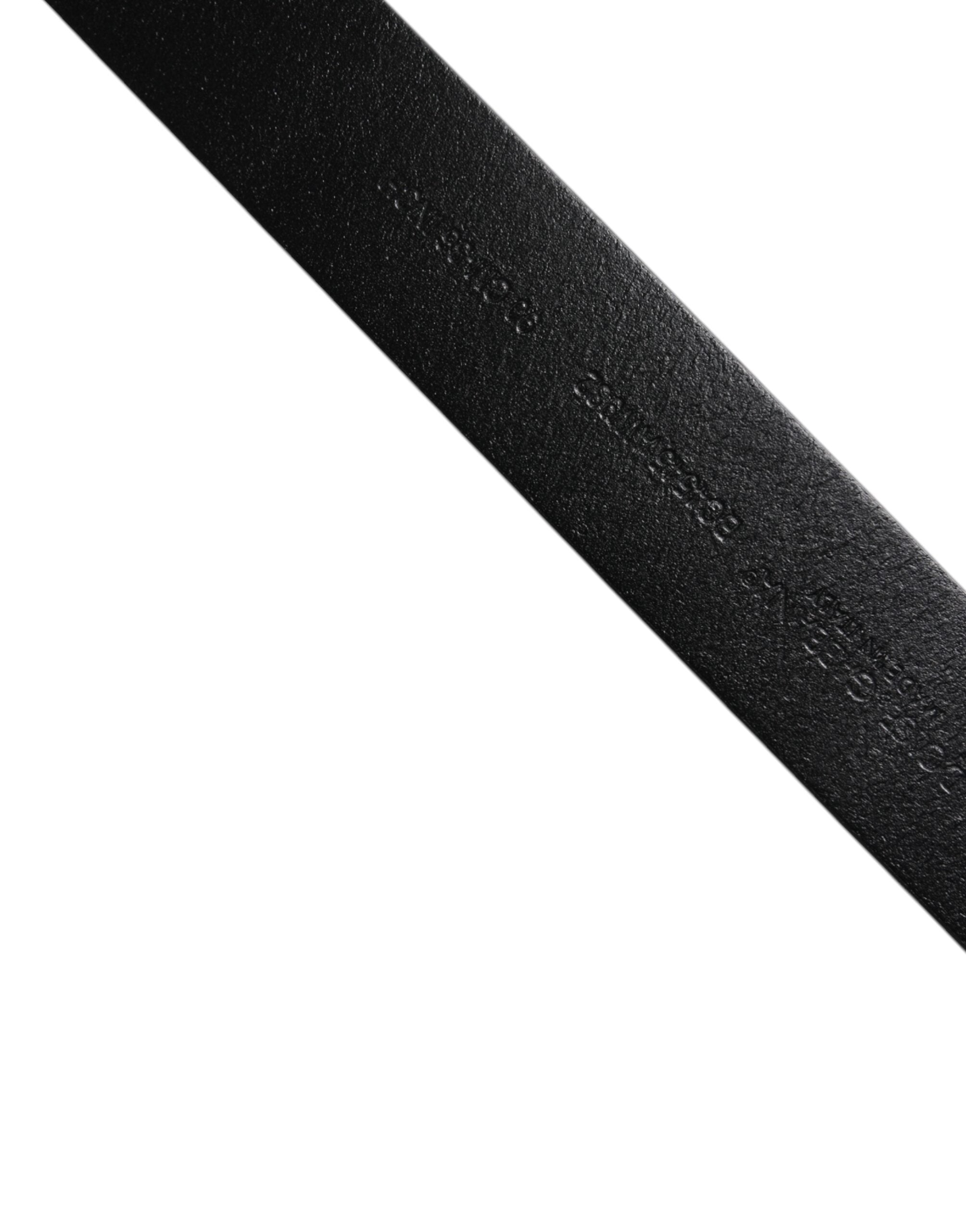 Dolce & Gabbana Brown Calf Leather Classic Metal Buckle Belt Dolce & Gabbana