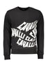 Cavalli Class Black Cotton Men Sweatshirt Cavalli Class