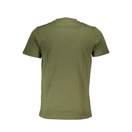 Cavalli Class Verde Cotton Men T-Shirt Cavalli Class
