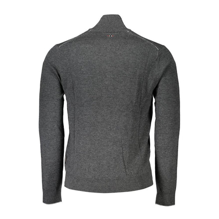 Napapijri Grigio Tessuto Men Sweater Napapijri