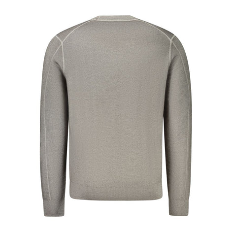 Hugo Boss Gray Wool Mens Sweater Hugo Boss