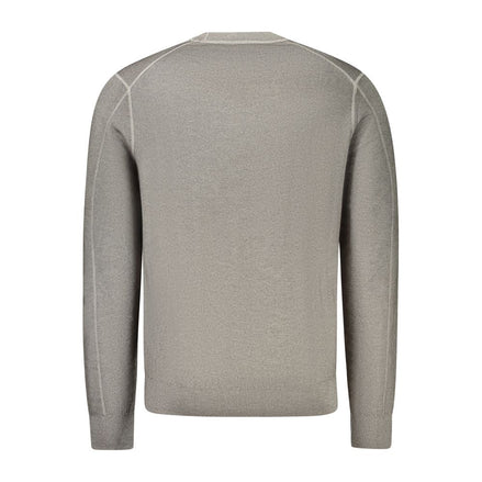 Hugo Boss Gray Wool Mens Sweater Hugo Boss