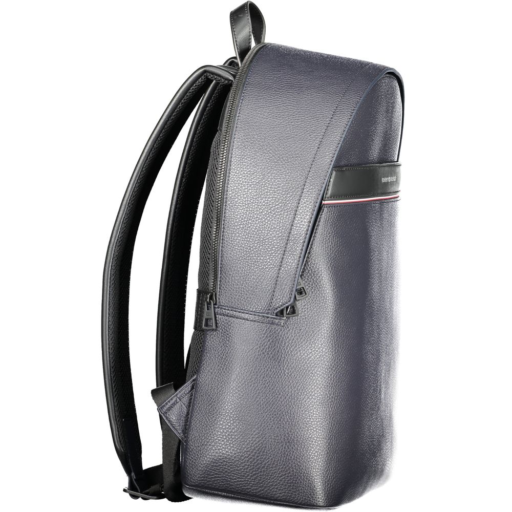 Tommy Hilfiger Blue Polyethylene Men Backpack Tommy Hilfiger