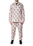 Dolce & Gabbana Multicolor Floral Print Cotton Pajama Set Sleepwear Dolce & Gabbana