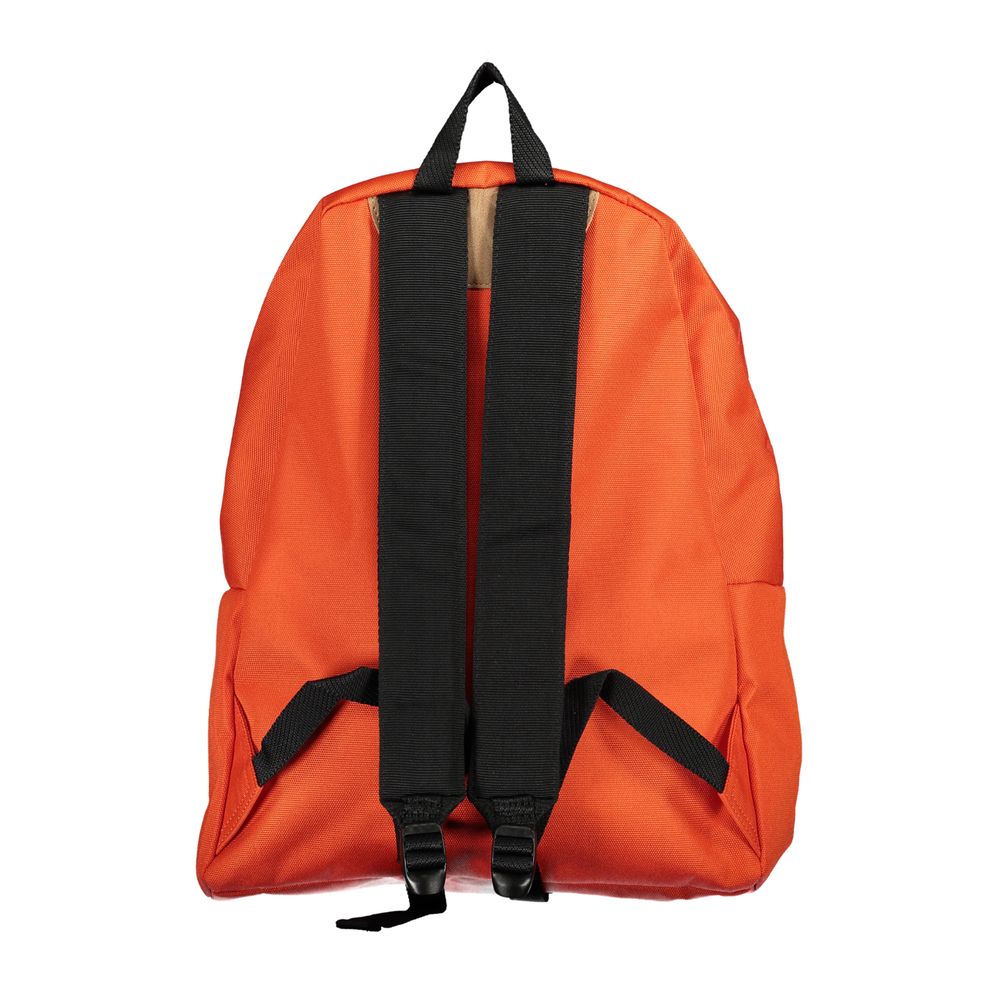 Napapijri Arancione Recycled Polyester Men Backpack Napapijri