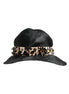 Dolce & Gabbana Black Straw Crystal Embellished Wide Brim Hat Dolce & Gabbana