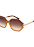 Sandro Brown Acetate Sunglasses Sandro