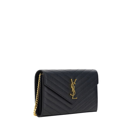 Saint Laurent Black Calf Leather Bos Taurus Shoulder Bag Saint Laurent
