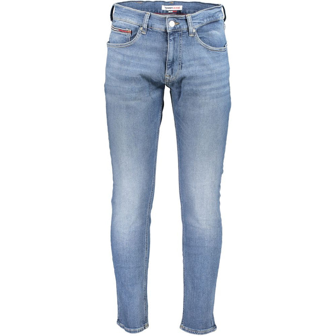 Tommy Hilfiger Blue Cotton Men Jeans Tommy Hilfiger