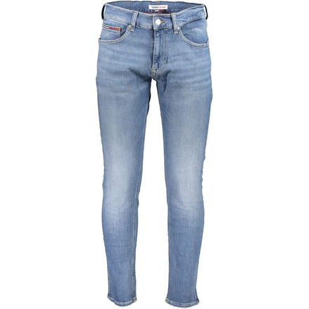 Tommy Hilfiger Blue Cotton Men Jeans Tommy Hilfiger