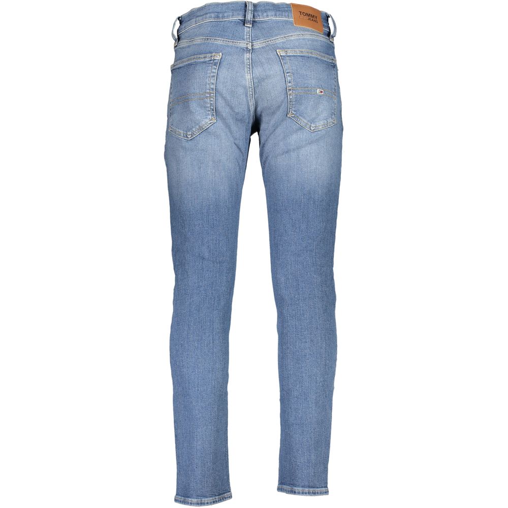 Tommy Hilfiger Blue Cotton Men Jeans Tommy Hilfiger