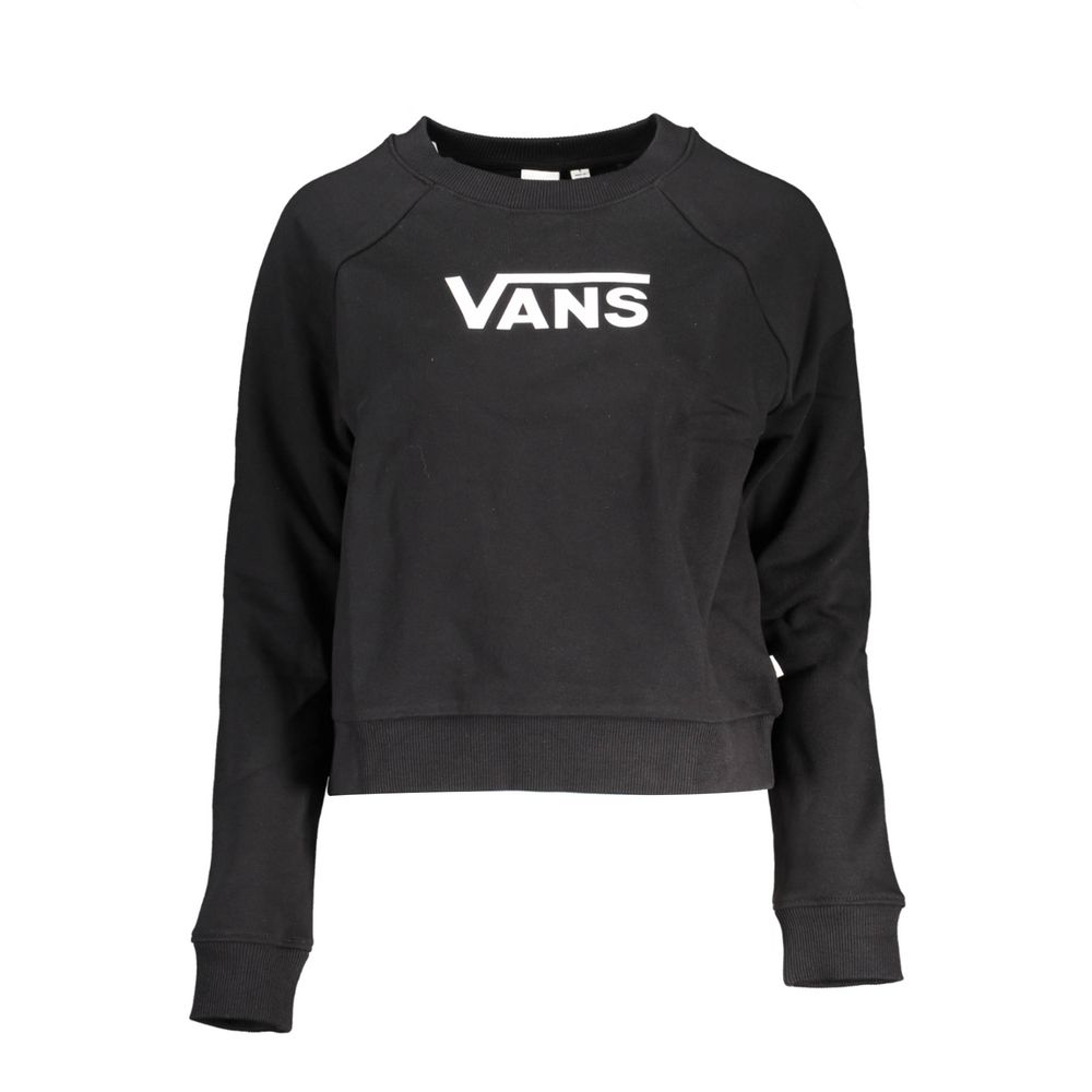 Vans Black Cotton Women Sweatshirt Vans