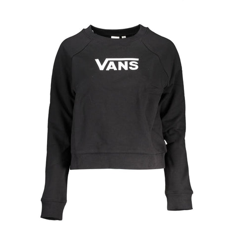 Vans Black Cotton Women Sweatshirt Vans