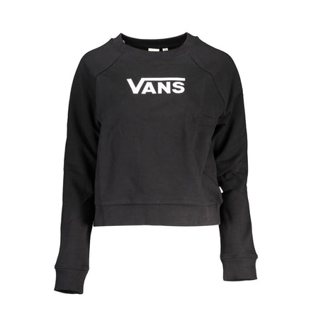 Vans Black Cotton Women Sweatshirt Vans