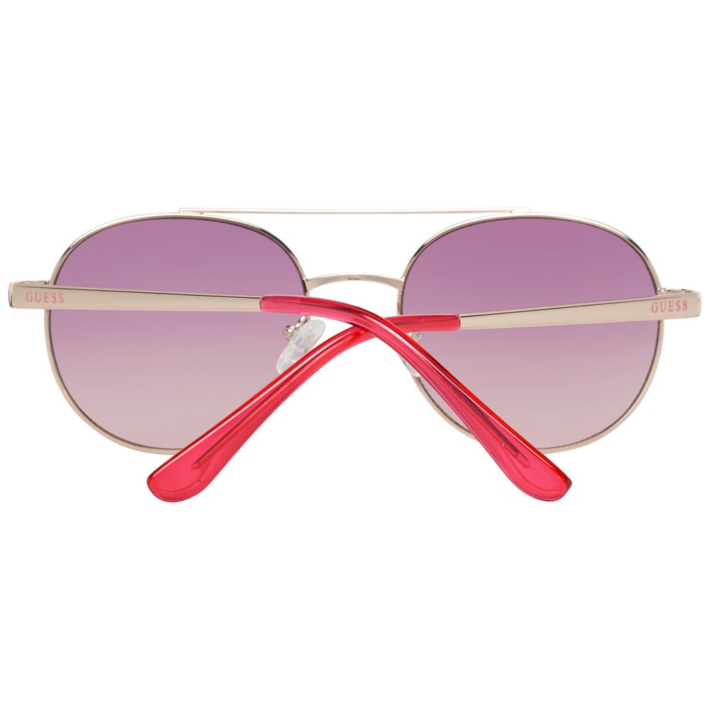 Guess Pink Metal Sunglasses Guess