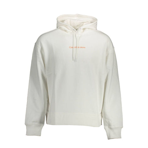 Calvin Klein Bianco Cotton Men's Sweatshirt Calvin Klein