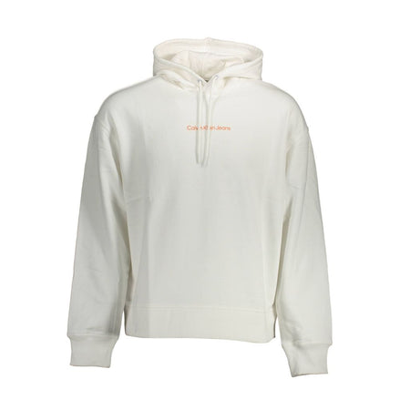 Calvin Klein Bianco Cotton Men's Sweatshirt Calvin Klein