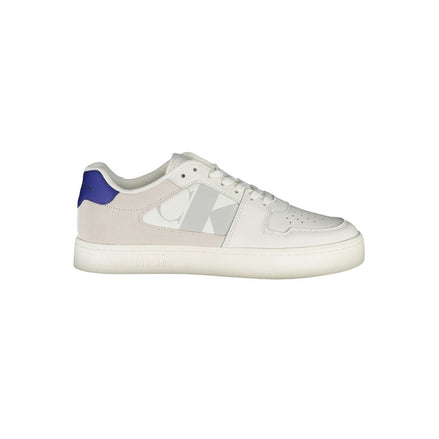 Calvin Klein White Polyester Athletic Sneakers Calvin Klein