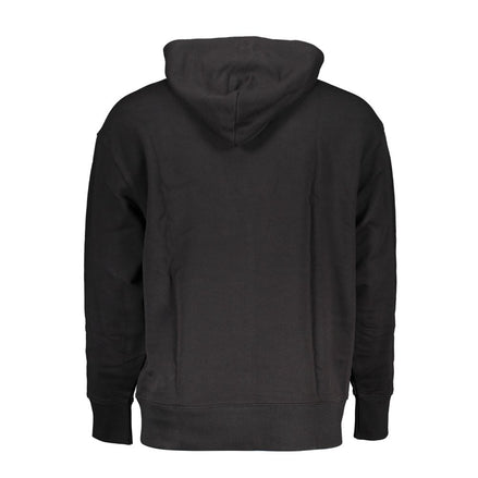 Tommy Hilfiger Black Cotton Men's Hoodie Tommy Hilfiger