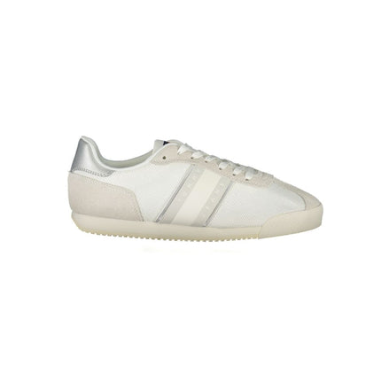 Tommy Hilfiger White Polyester Women Sneaker Tommy Hilfiger