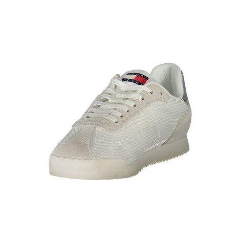 Tommy Hilfiger White Polyester Women Sneaker Tommy Hilfiger