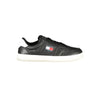 Baskets Tommy Hilfiger en cuir noir pour homme