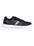 Tommy Hilfiger Blue Leather Men Sneaker Tommy Hilfiger
