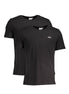 Fila Black Cotton T-Shirt Fila