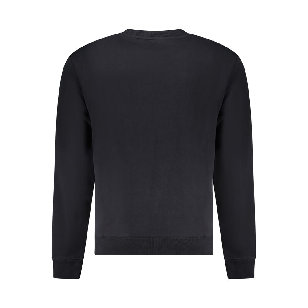 Napapijri Black Cotton Men Sweatshirt Napapijri