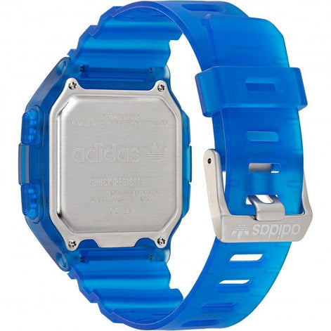 Adidas Blue Synthetic Digital Watch Adidas