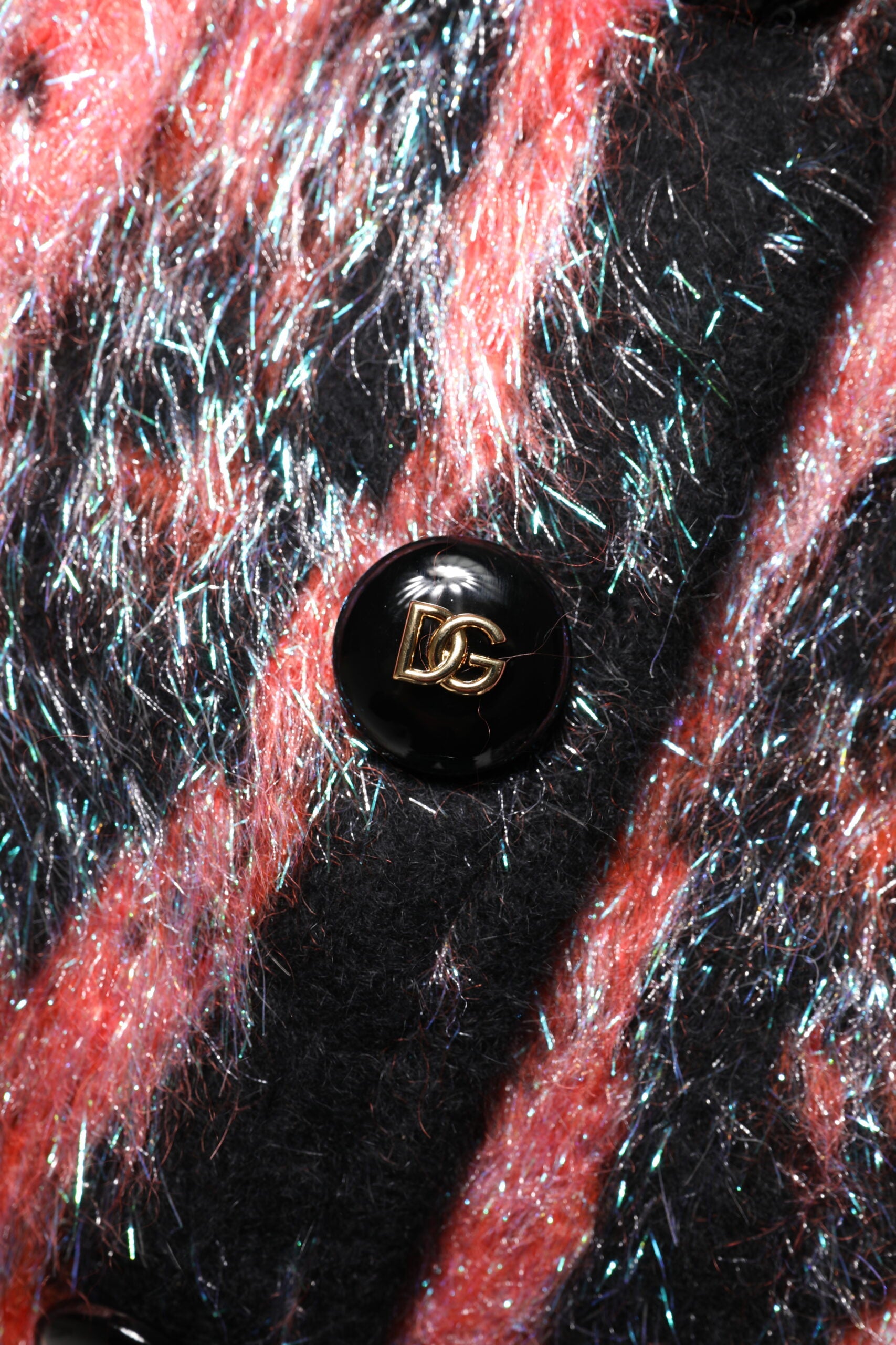 Dolce & Gabbana Red Mohair Wool Button Down Cardigan Sweater Dolce & Gabbana