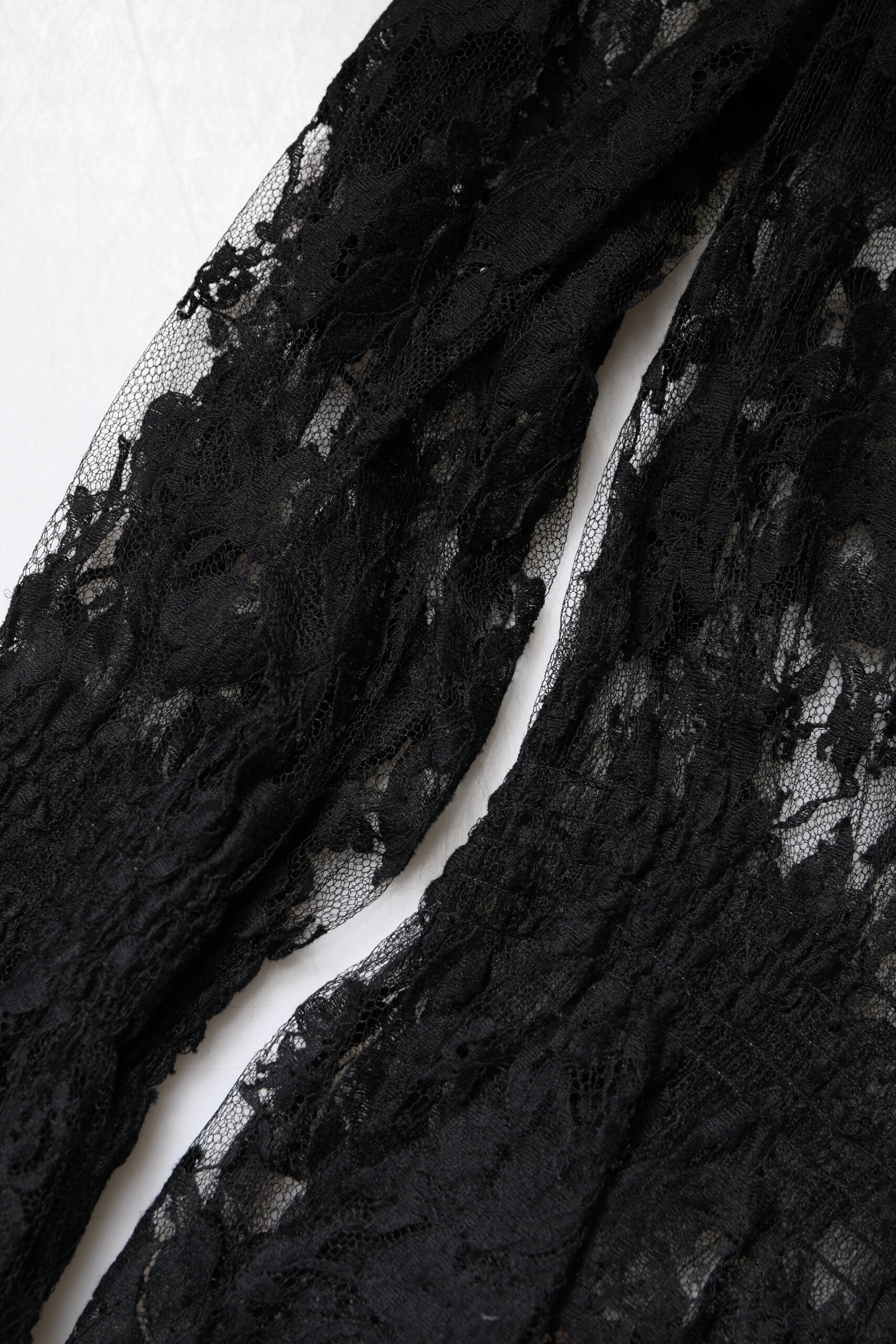 Dolce & Gabbana Black Cotton Floral Lace Women Blouse Top Dolce & Gabbana