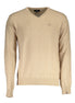 La Martina Beige Lyocell Men's Sweater La Martina