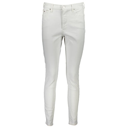 Tommy Hilfiger White Cotton Women's Jean Tommy Hilfiger