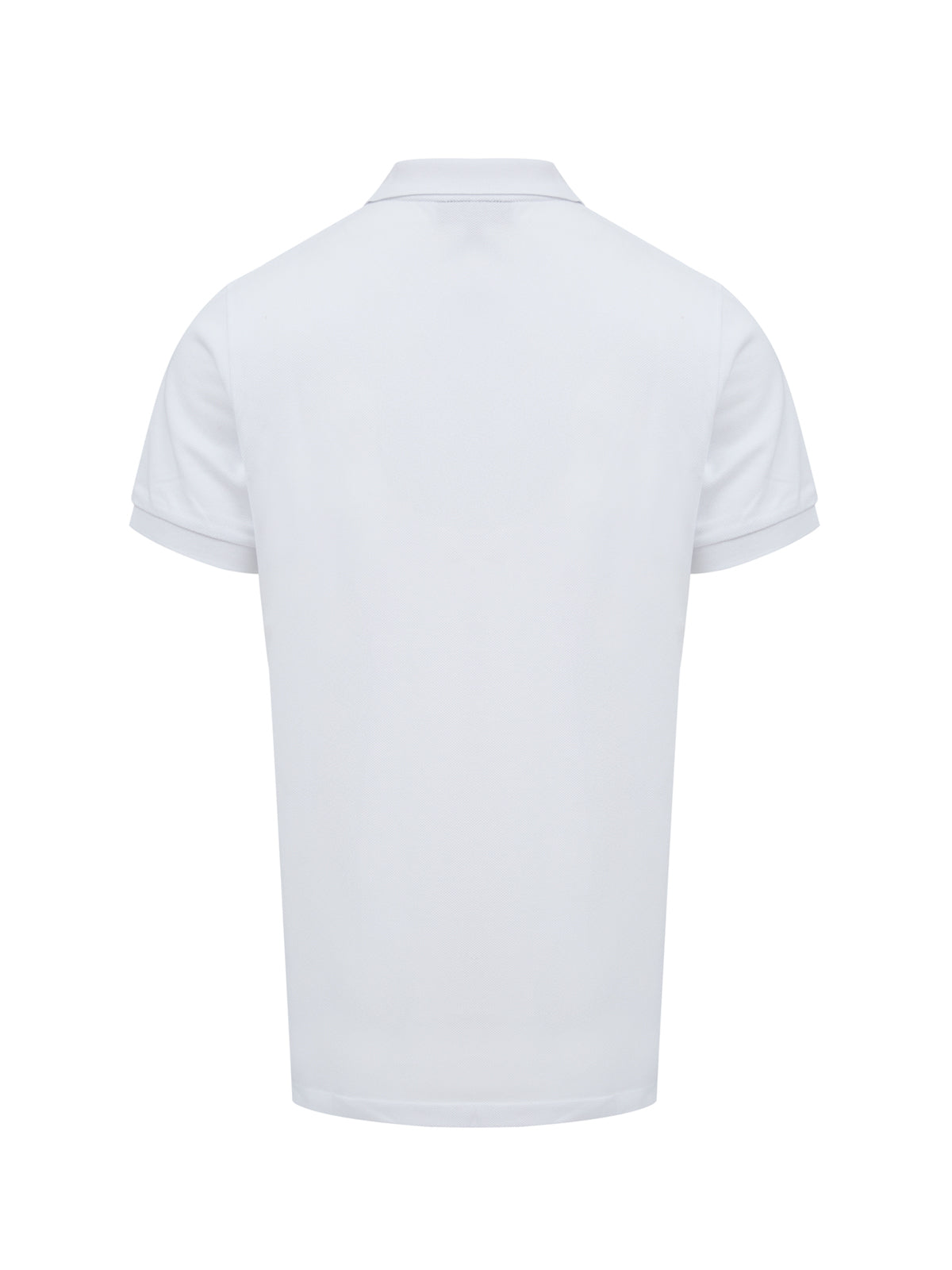 Burberry White Cotton Collared Polo Shirt Burberry
