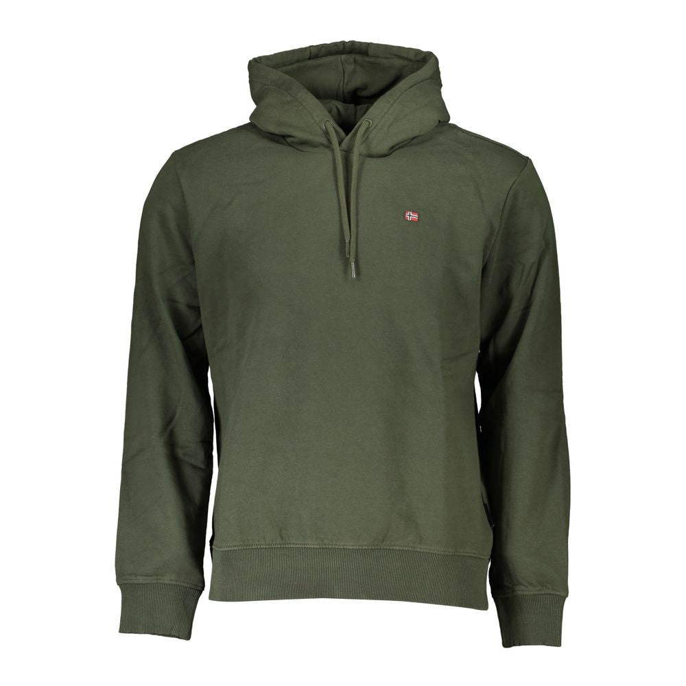 Napapijri Verde Cotton Male Sweatshirt Napapijri