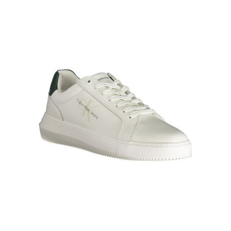 Calvin Klein White Polyester Athletic Sneakers Calvin Klein