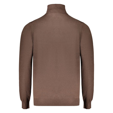 Norway 1963 Brown Polyester Turtleneck Norway 1963