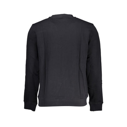 Napapijri Black Cotton Men Sweatshirt Napapijri