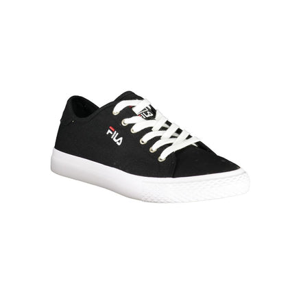 Fila Black Polyester Athletic Sneakers Fila