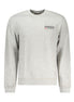 Napapijri Grigio Cotton Men Sweatshirt Napapijri