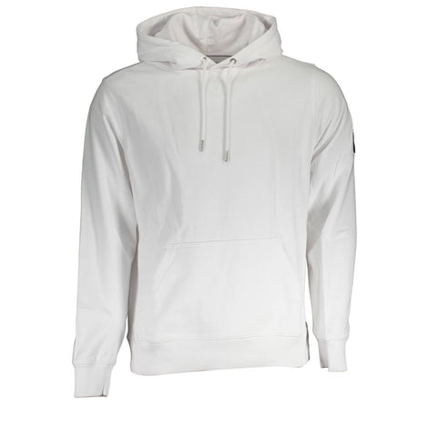 Calvin Klein Bianco Cotton Men Sweatshirt Calvin Klein