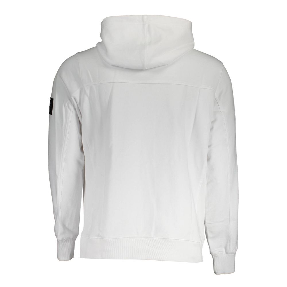 Calvin Klein Bianco Cotton Men Sweatshirt Calvin Klein