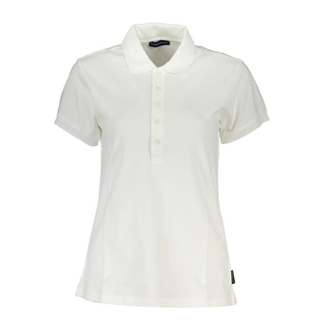 North Sails White Cotton Polo Shirt North Sails