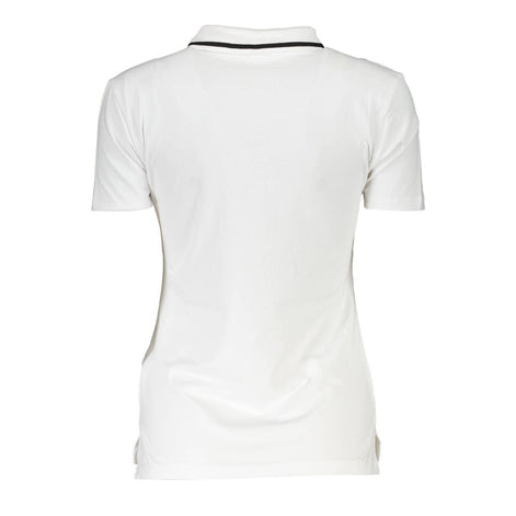 Fila White Cotton Womens Polo Shirt Fila