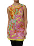 Dolce & Gabbana Multicolor Floral Roundneck Sleeveless Top Dolce & Gabbana
