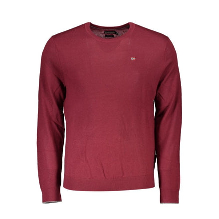 Napapijri Red Fabric Men Sweater Napapijri