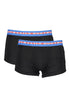 North Sails Black Cotton Men Boxer Pair North Sails